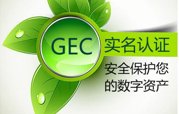 GEC怎样快速通过实名认证？